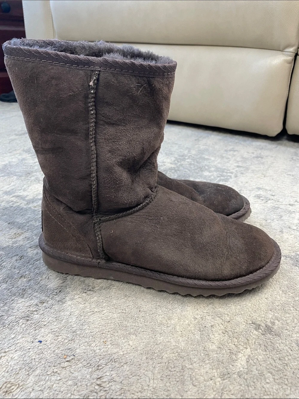 Jumbo UGG Australia Sheepskin Brown Boots